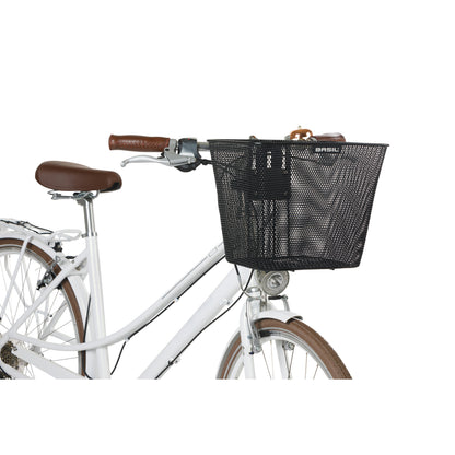 Panier avant acier Basil Bilbao noir pour potence