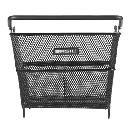 Panier arrière acier Basil Cento noir pour MIK