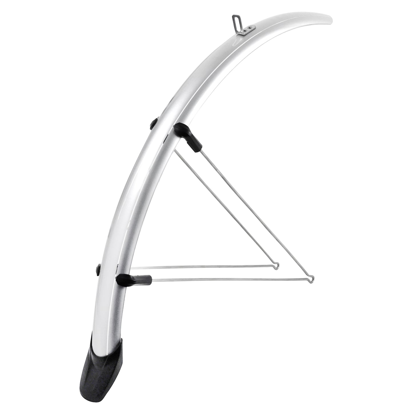 Mudguards 28" Eurofender Rapido 46 mm silver (pair)