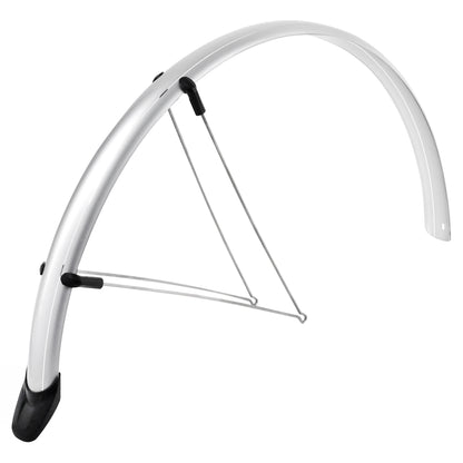 Mudguards 28" Eurofender Rapido 46 mm silver (pair)