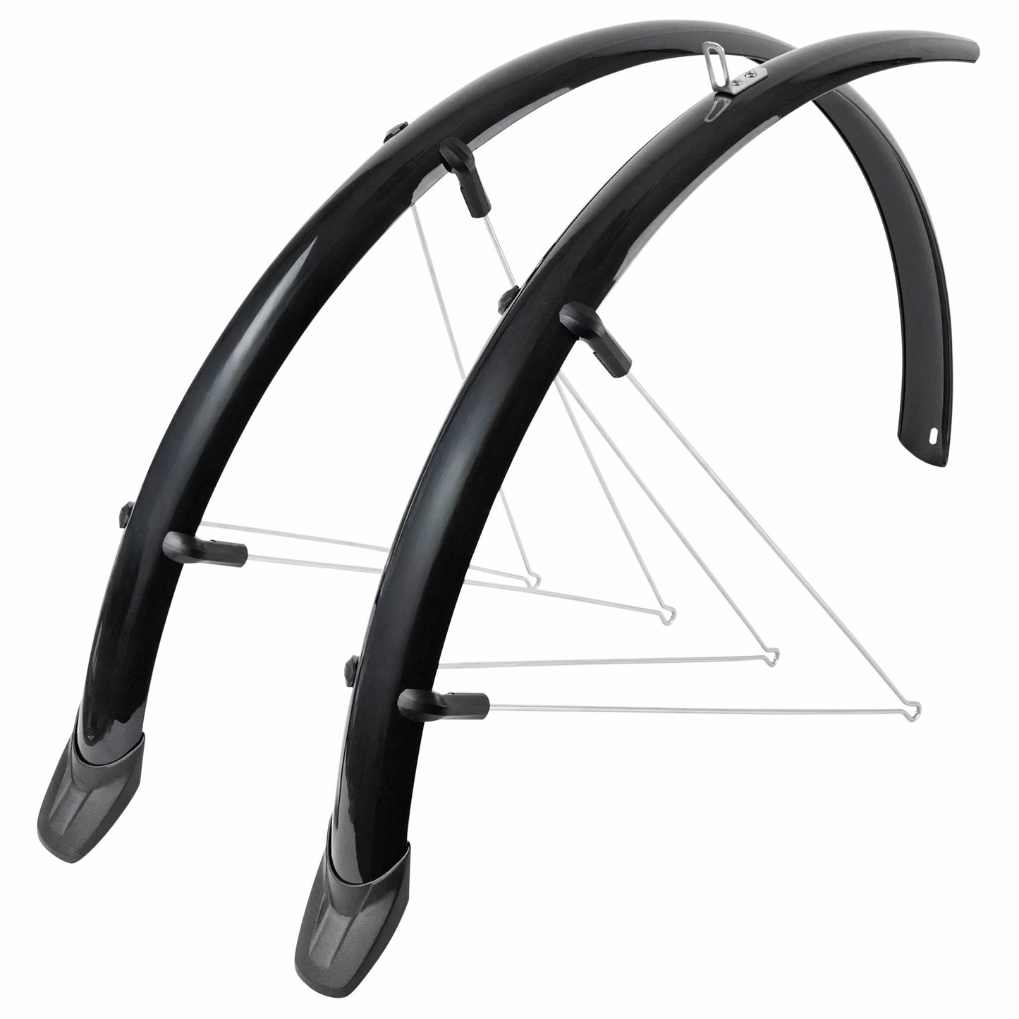 Garde-boue 28" Eurofender Rapido 46 mm noir (paire)
