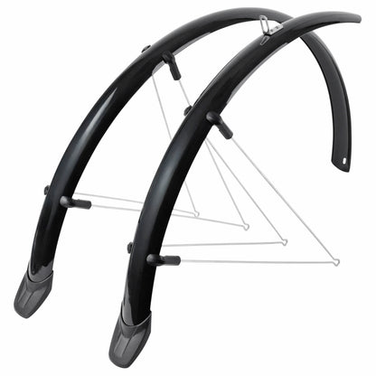 Garde-boue 28" Eurofender Rapido 46 mm noir (paire)