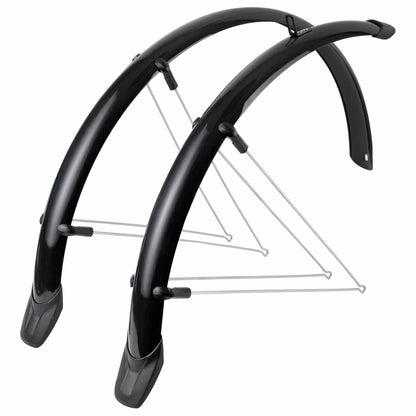 Fenders 26" Eurofender Rapido 51mm Black (pair)