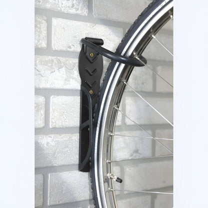 Mottez Wall Mount Bike Hook with Anti-Theft System