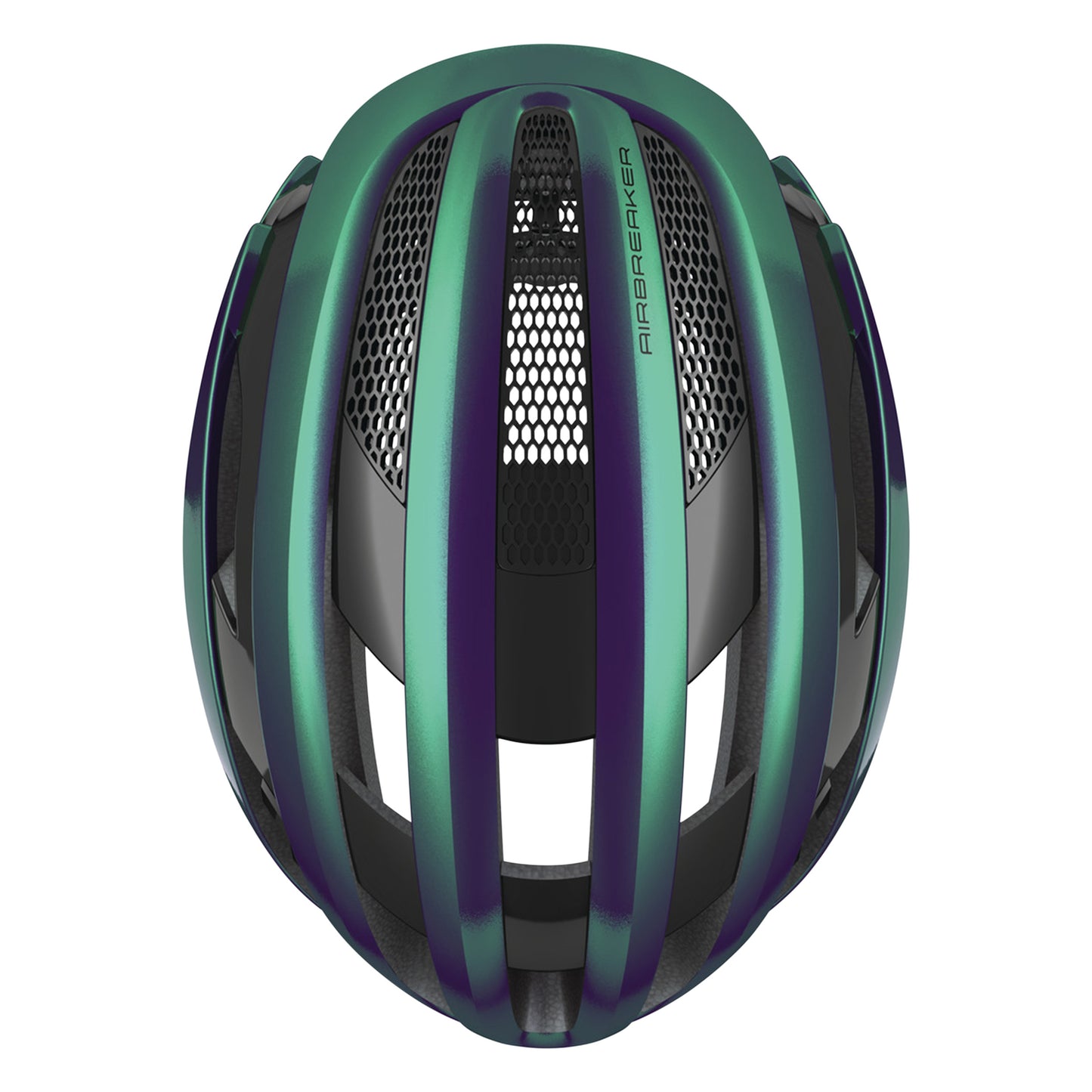 Casque vélo adulte Abus route airbreaker violet blanc perle