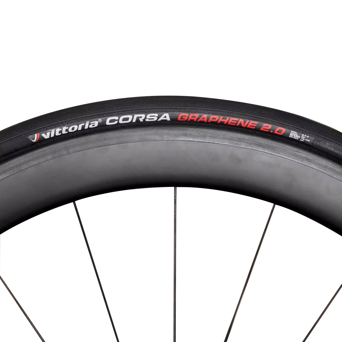Pneu Route 700 X 28 Vittoria Corsa Noir Graphene 2.0 TS (28-622) ( 2023)