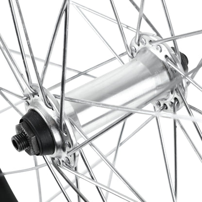 Roue VTC Vélox patin blocage 700 alu avant moyeu alu