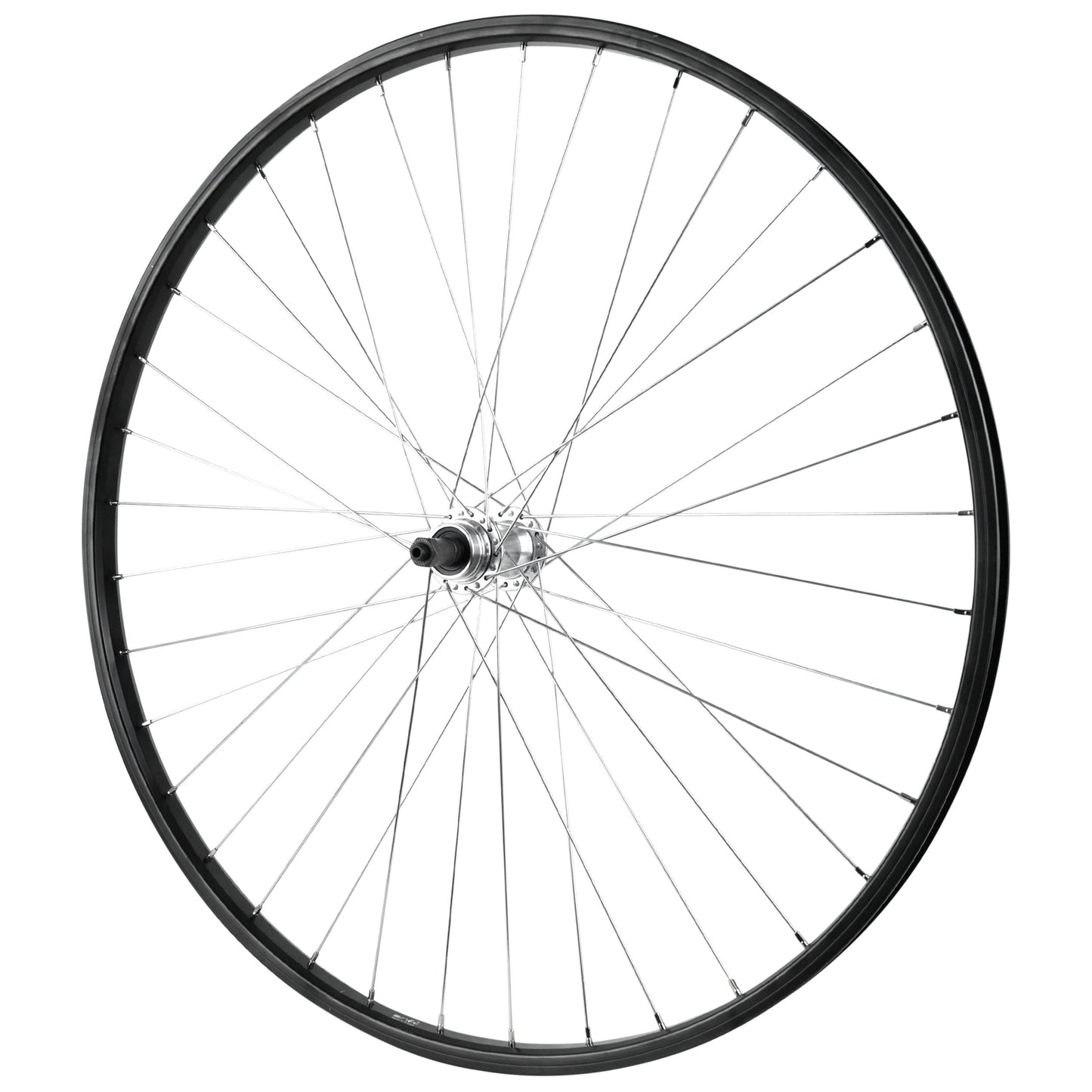 Roue VTC Vélox patin blocage 700 alu arrière roue libre 7-5V