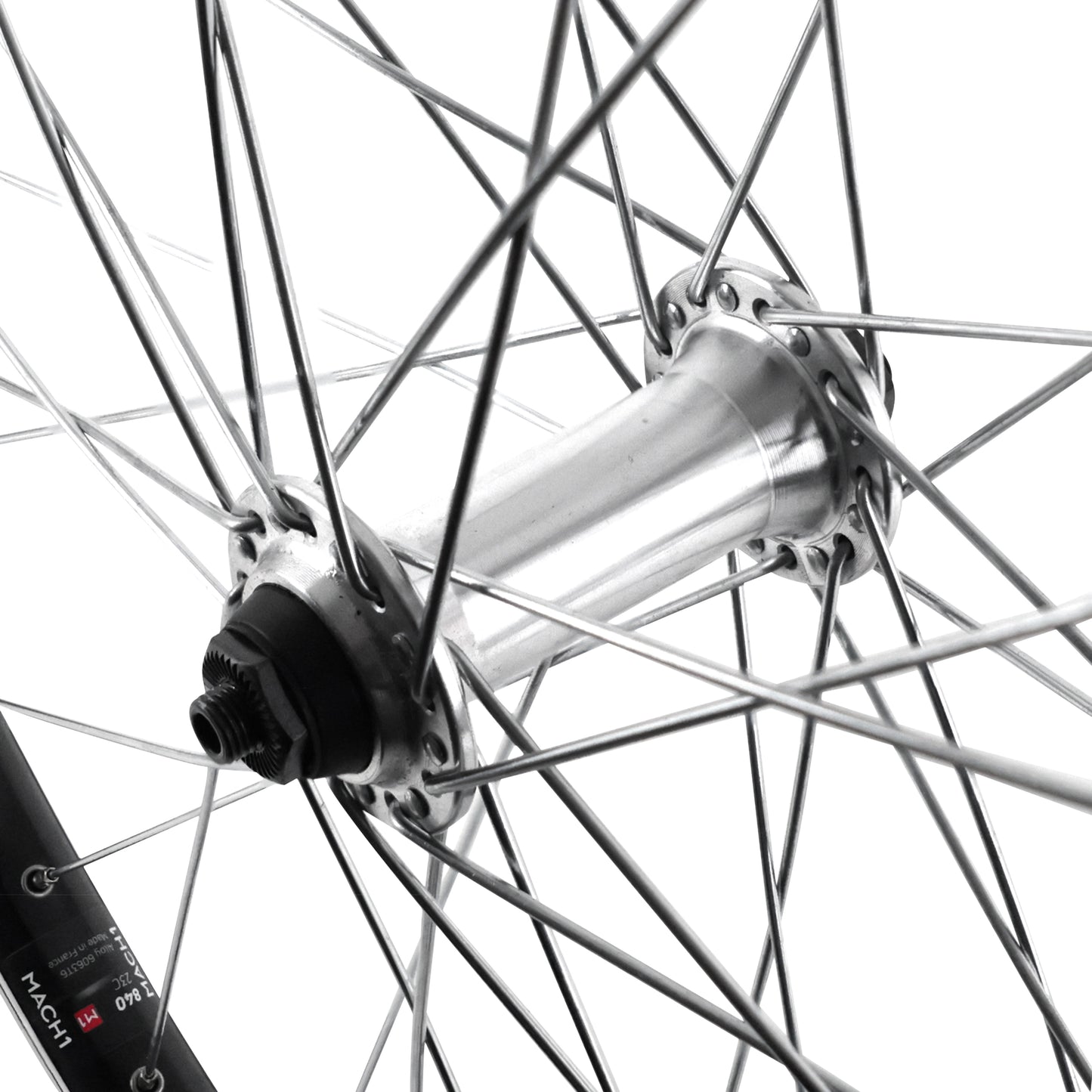 Roue VTC Vélox VAE patin blocage 700 alu avant