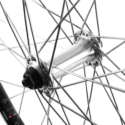Roue VTC Vélox VAE patin blocage 700 alu avant