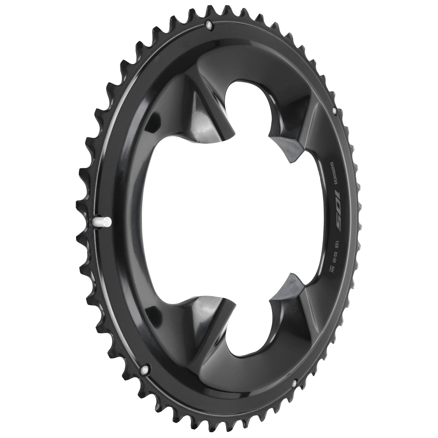 Plateau route 4 bras D110 pour Shimano 105 R7100 52D 12V