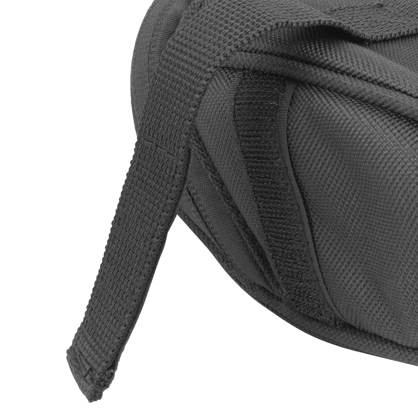 Newton 0.9l Black Bicycle Saddle Bag with Velcro Fastening L 135cm x W 95cm x 80cm