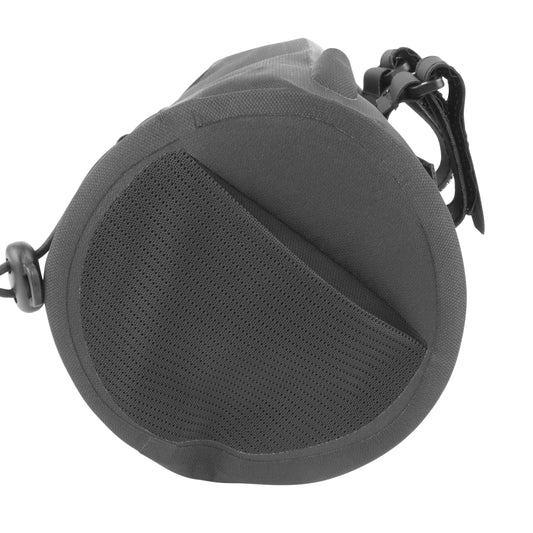 Newton Handlebar Bag, Black, Waterproof, Hook-and-Loop Fastener, L 220 x W 100 x H 100mm / 1.7 Litres