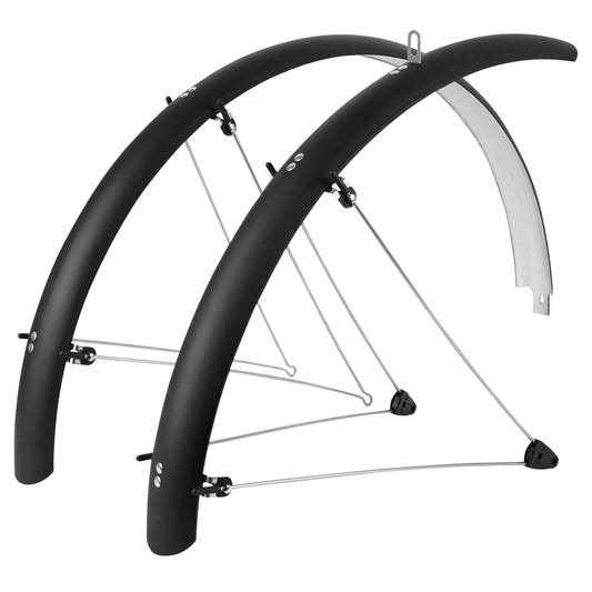 Stronglight Tour 26" MTB Mudguards 54mm Stays Matte Black