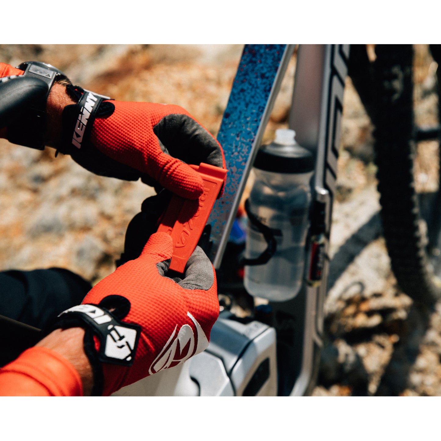 Démonte-pneus vélo Zefal Z Levers rouge boîte
