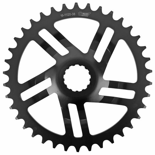ESJOT direct mount VAE chainring for Bosch 38T gen3 (3.30-1/2"x1/8")