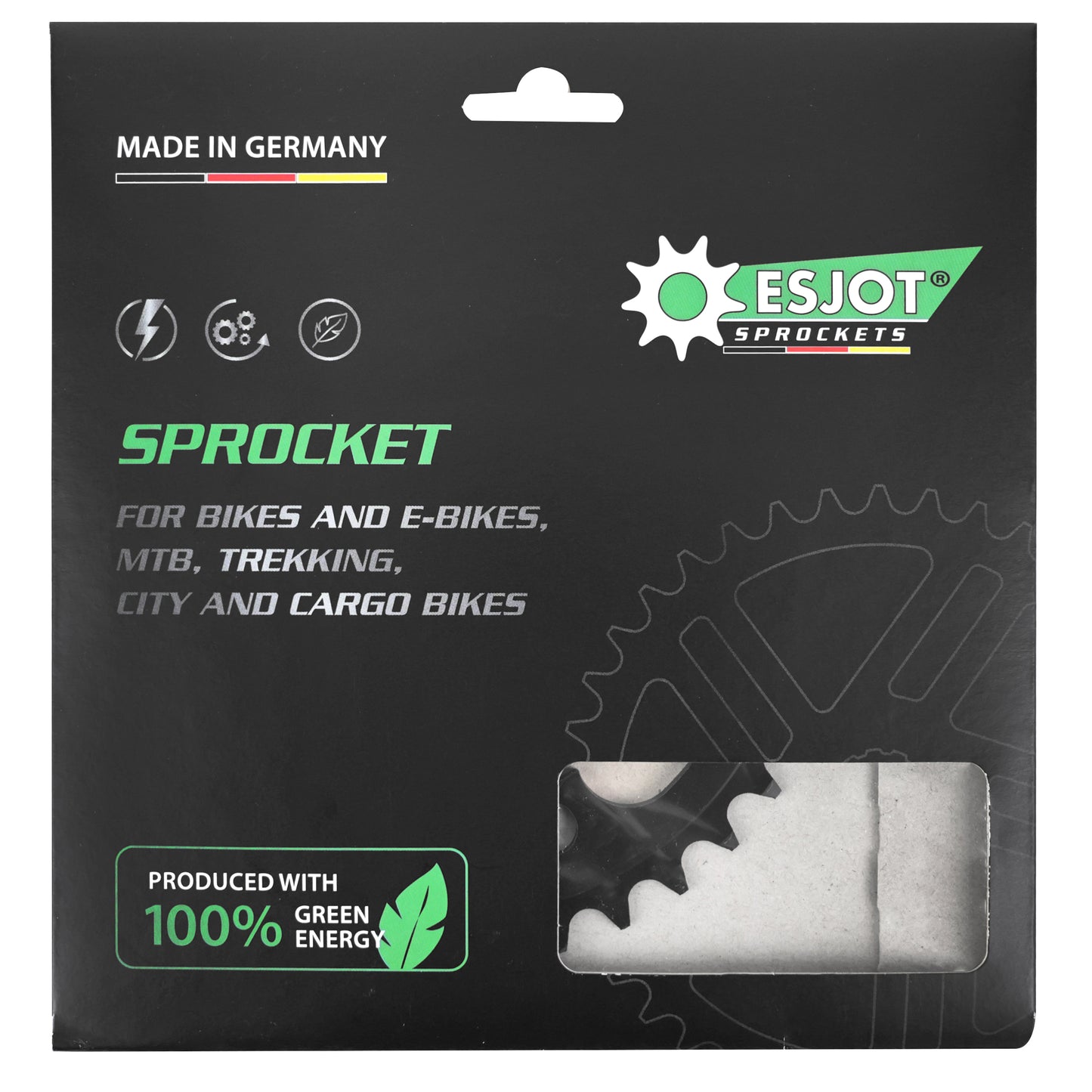 ESJOT 4-Arm VAE Chainring for Bosch Brose Yamaha Bafang 36T Aluminum
