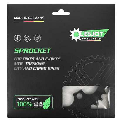 ESJOT 4-arm E-bike chainring for Bosch Brose Yamaha Bafang 40T alu