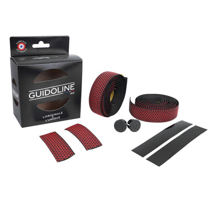 Ruban guidon VELOX Ultra Silicone 3D 3.5mm rouge