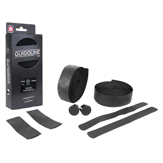 Ruban guidon VELOX Gravel confort 2.5mm noir