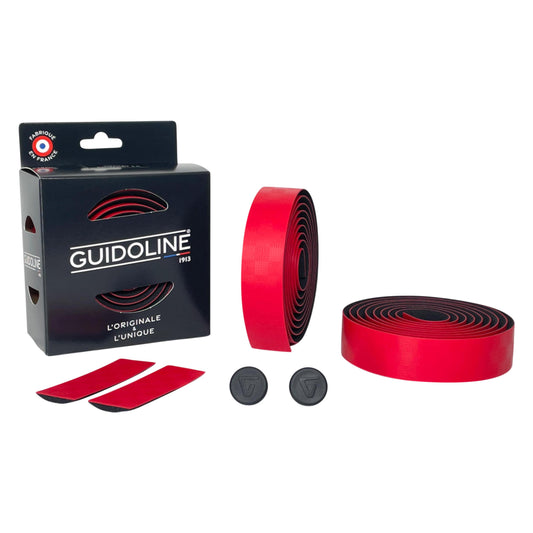 Ruban guidon VELOX Gravel confort 5mm rouge