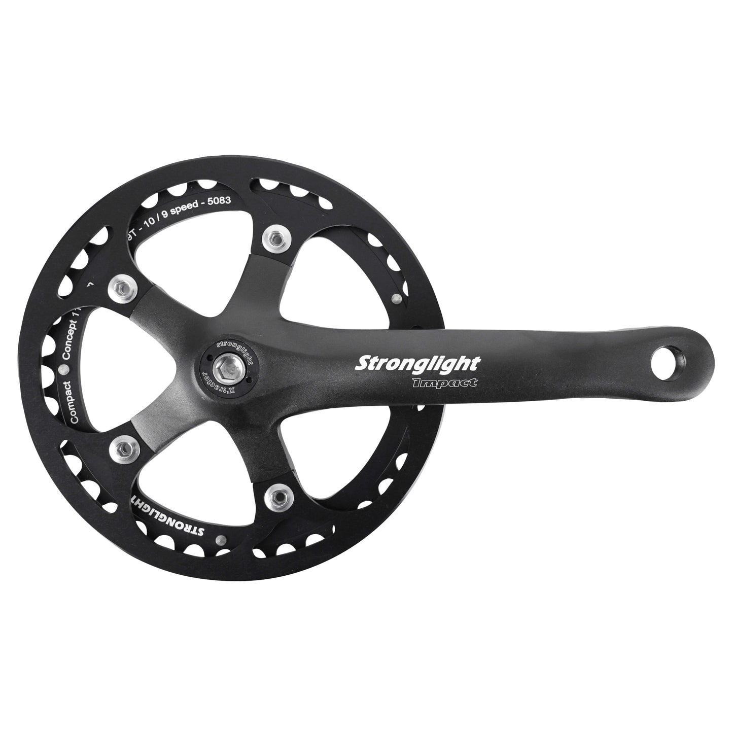 Pédalier city Stronglight Impact S noir 170 plateau 39
