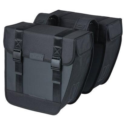 Basil tour double pannier 28L black 29.5x14x29.5cm rack-mounted
