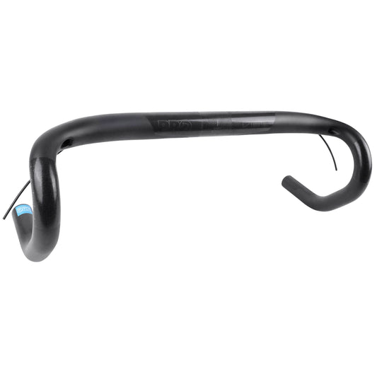 Cintre Route pro vibe anatomic carbone noir l 42 extérieur (axe-axe 42cm) pour potence 31.8mm