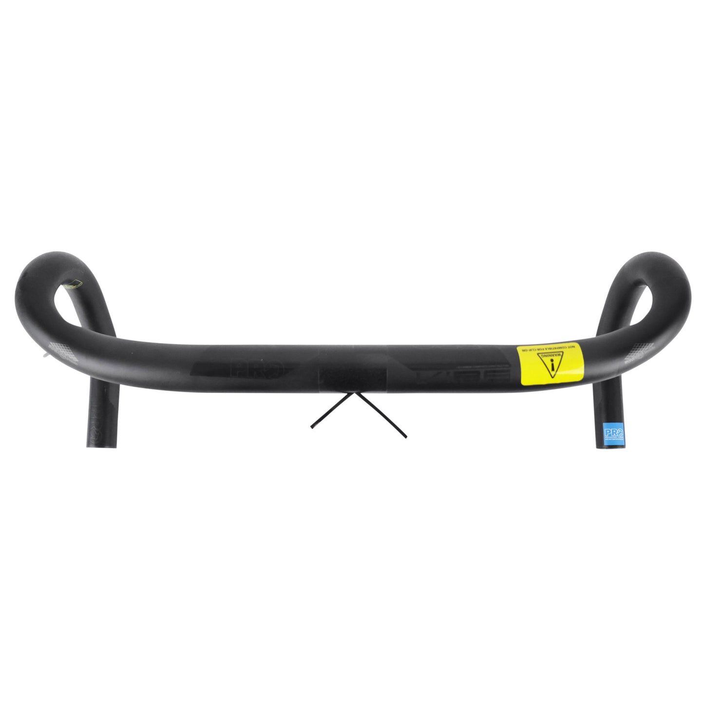 Road handlebar pro vibe anatomic carbon black L 42 outside (center-to-center 42cm) for 31.8mm stem