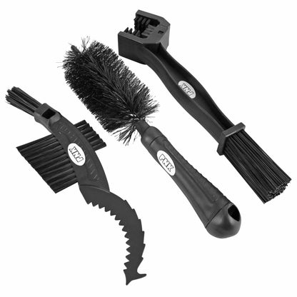 Nylon bicycle cleaning brush kit (set of 3) / PCP /