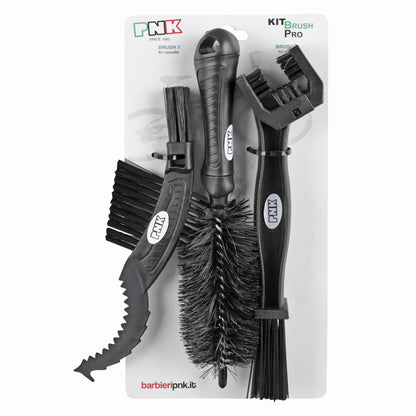 Nylon bicycle cleaning brush kit (set of 3) / PCP /