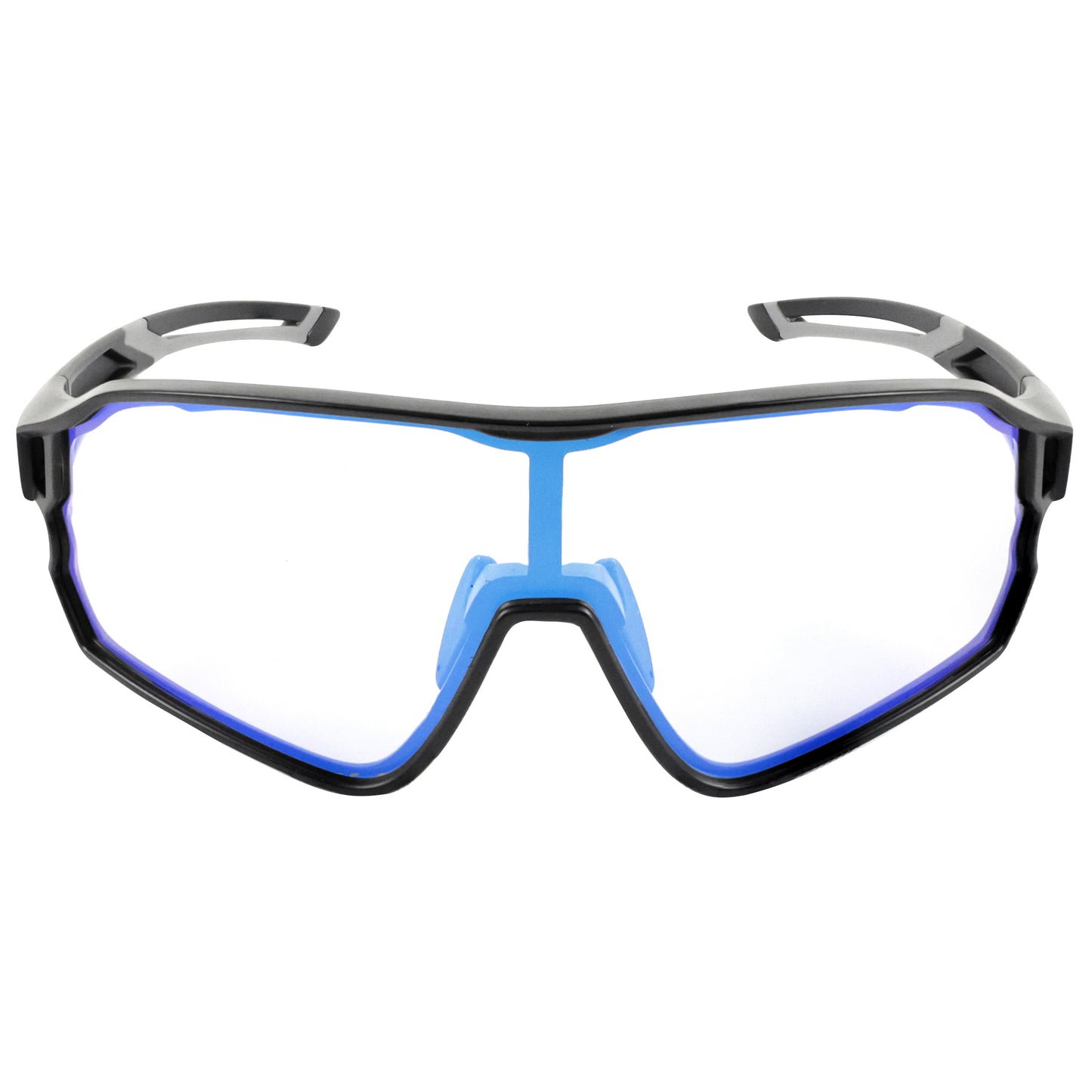 Lunettes vélo adulte PCP Visionair noir/bleu photochromiques