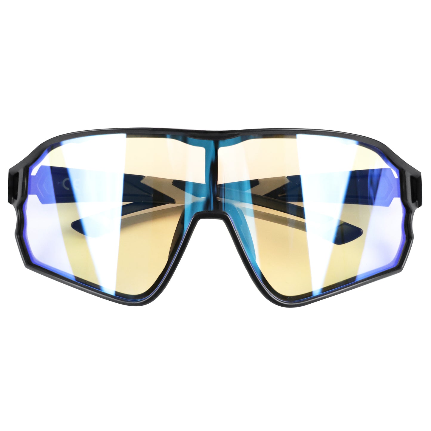 Lunettes vélo adulte PCP Visionair noir/bleu photochromiques