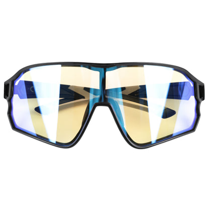 Lunettes vélo adulte PCP Visionair noir/bleu photochromiques