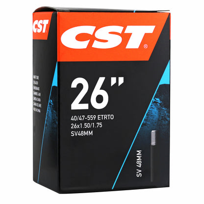 Inner tube bike 26 x 1.50-1.75 Cst standard valve 48 mm