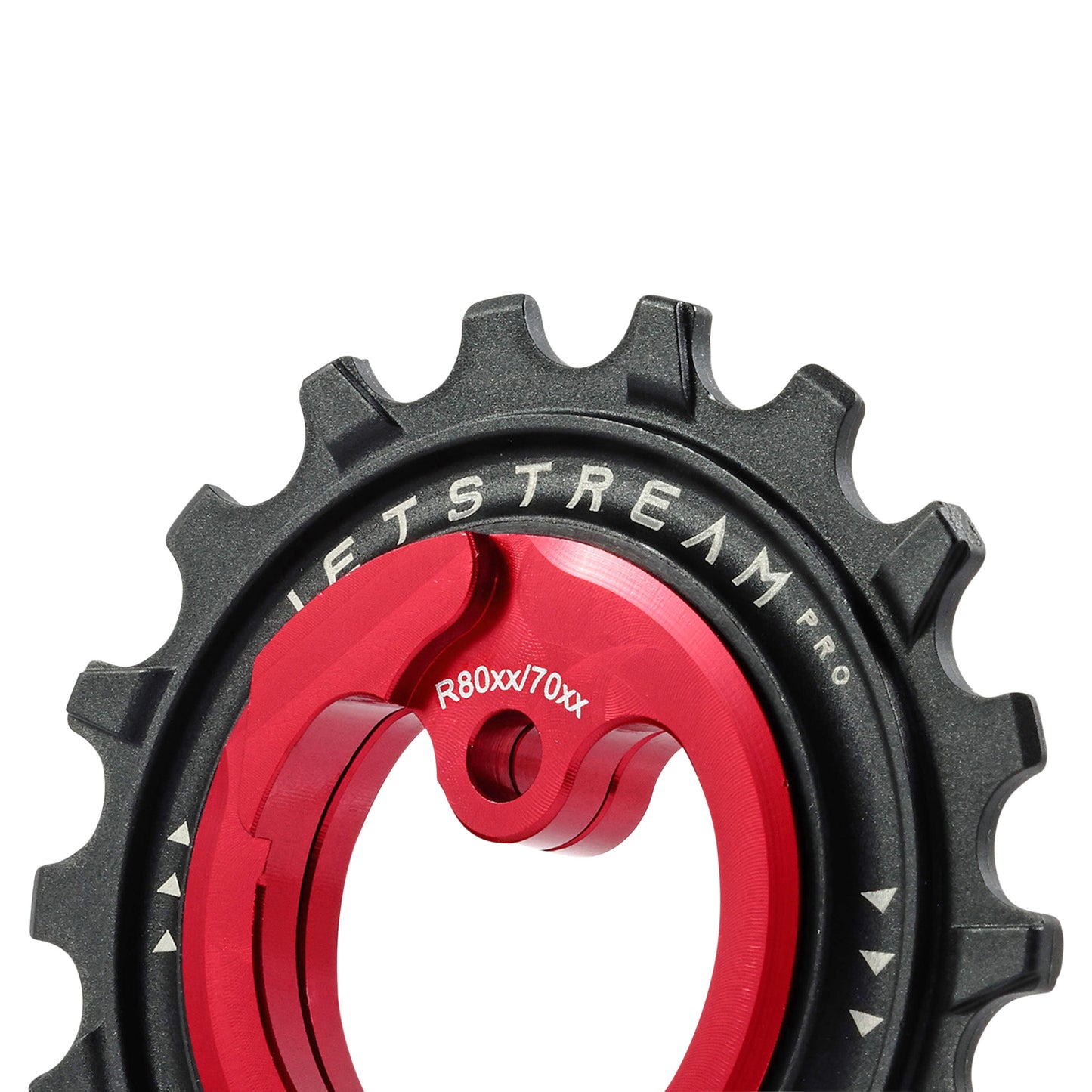 Tripeak 12-18 tooth ceramic derailleur pulley 12x2s. Sram AXS Force-Rival Red -2023 set of 2