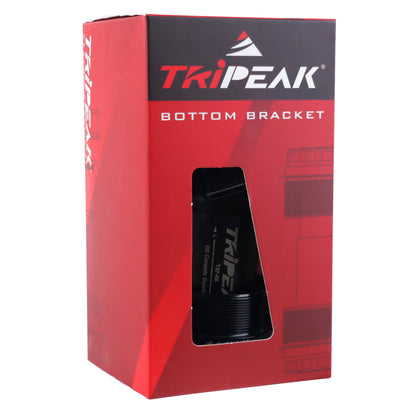 Tripeak 3-in-1 ceramic integrated threaded bottom bracket, road/MTB, 68-73 mm shell, 47 mm diameter, for 24 mm/28.99 mm/30 mm axle (Sram DUB/Rotor 3D/Shimano compatible)