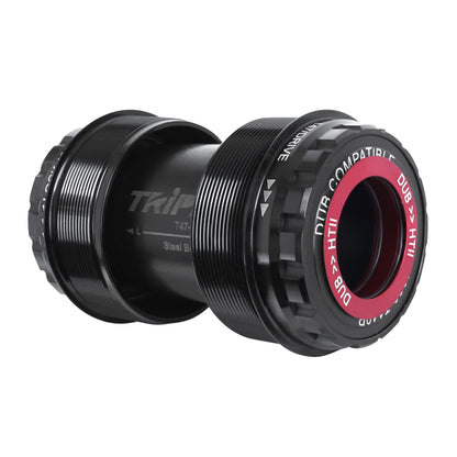 Integrated bottom bracket threaded shell road-MTB Tripeak 3in1 68-73 mm shell diameter 47 mm for 24 mm/28.99 mm/30 mm axle (Sram dub/rotor 3d/Shimano compatible)