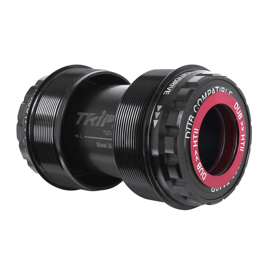 Integrated bottom bracket threaded shell road-MTB Tripeak 3in1 68-73 mm shell diameter 47 mm for 24 mm/28.99 mm/30 mm axle (Sram dub/rotor 3d/Shimano compatible)