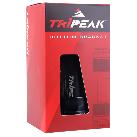 Tripeak 3-in-1 Ceramic Threaded Bottom Bracket for 77.5mm x 47mm Shell, for 24mm/28.99mm/30mm Spindle (Sram DUB/Rotor 3D/Shimano/Colnago Compatible)