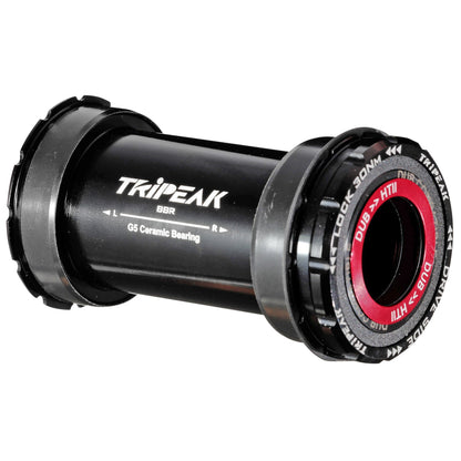 Bottom bracket for road bikes, press-fit-twistfit 3-in-1 Tripeak ceramic, shell 79 mm, diameter 46 mm, for 24 mm/28.99 mm/30 mm spindles (compatible with Shimano/Sram DUB/Rotor, Cervélo)