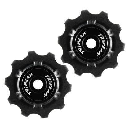 Galet dérailleur route Tripeak 10-10 dents céramique 11-10v. Campagnolo noir