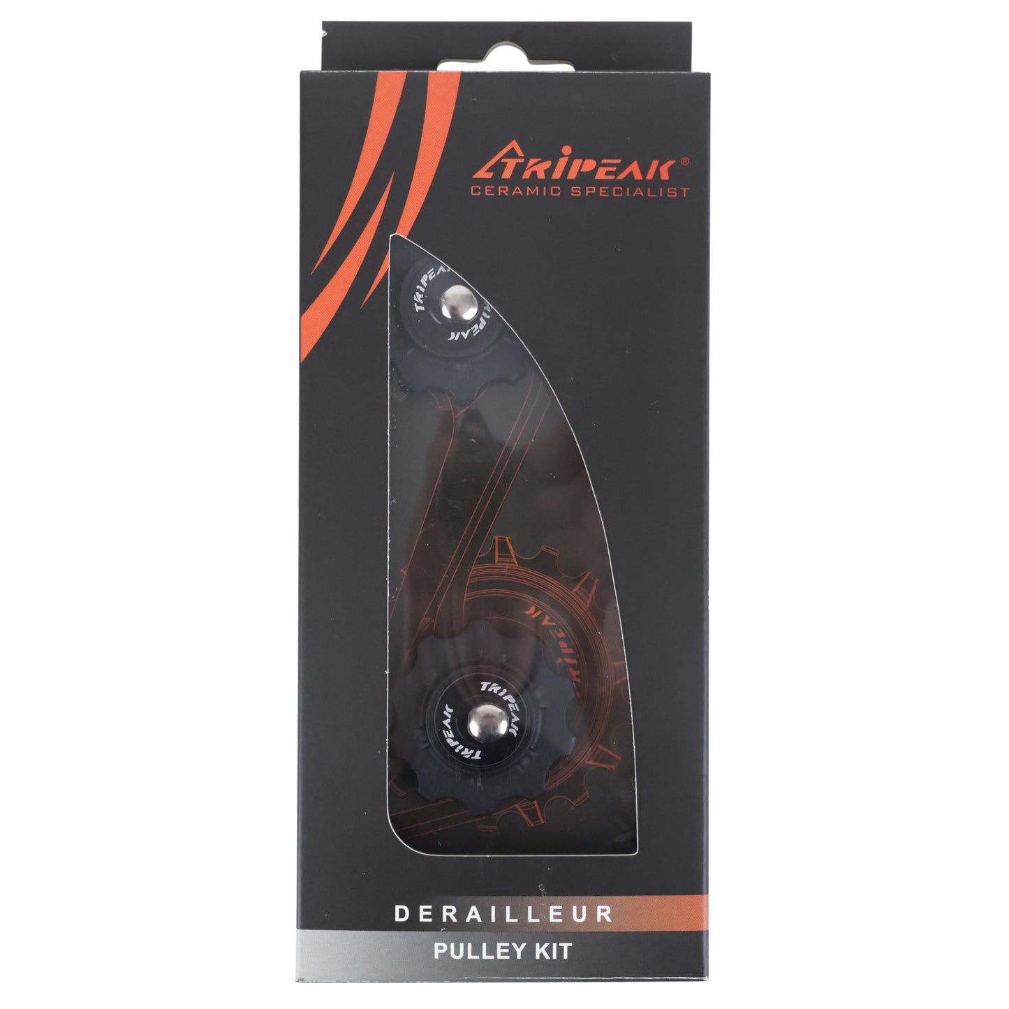 Galet dérailleur route Tripeak 10-10 dents céramique 11-10v. Campagnolo noir