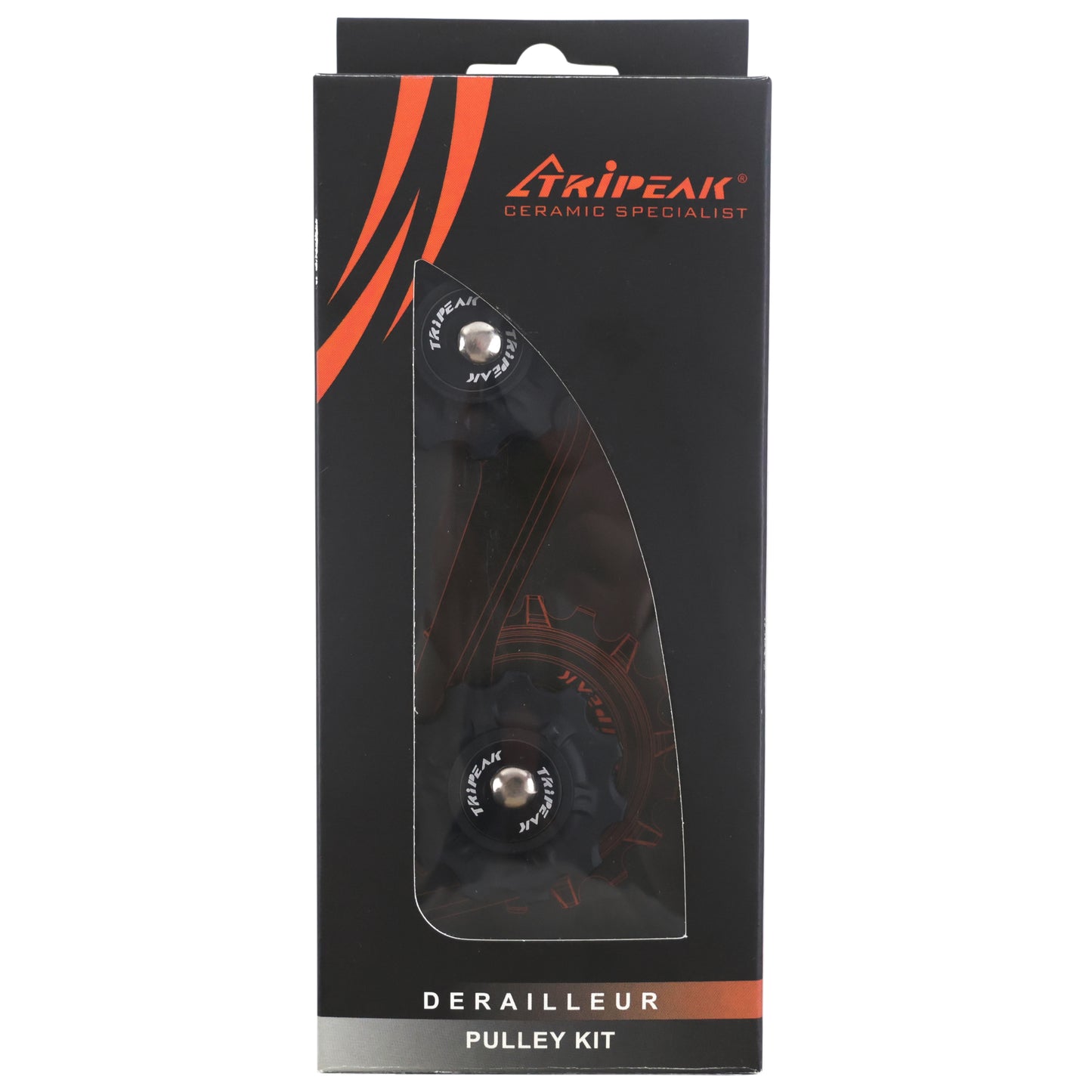 Galet dérailleur route Tripeak 11-11 dents céramique 11-10v. Campagnolo noir