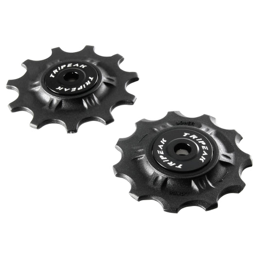 Tripeak MTB derailleur pulley 11-11 teeth ceramic 11-10s. Shimano-Sram black