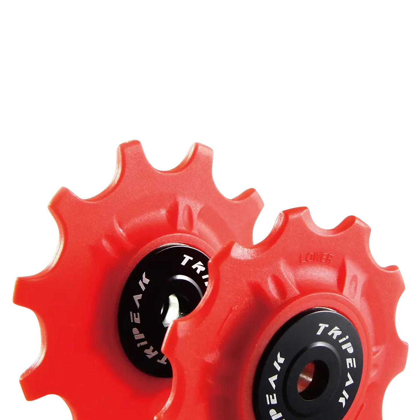Galet dérailleur VTT Tripeak 11-11 dents céramique 11-10v. Shimano-Sram rouge