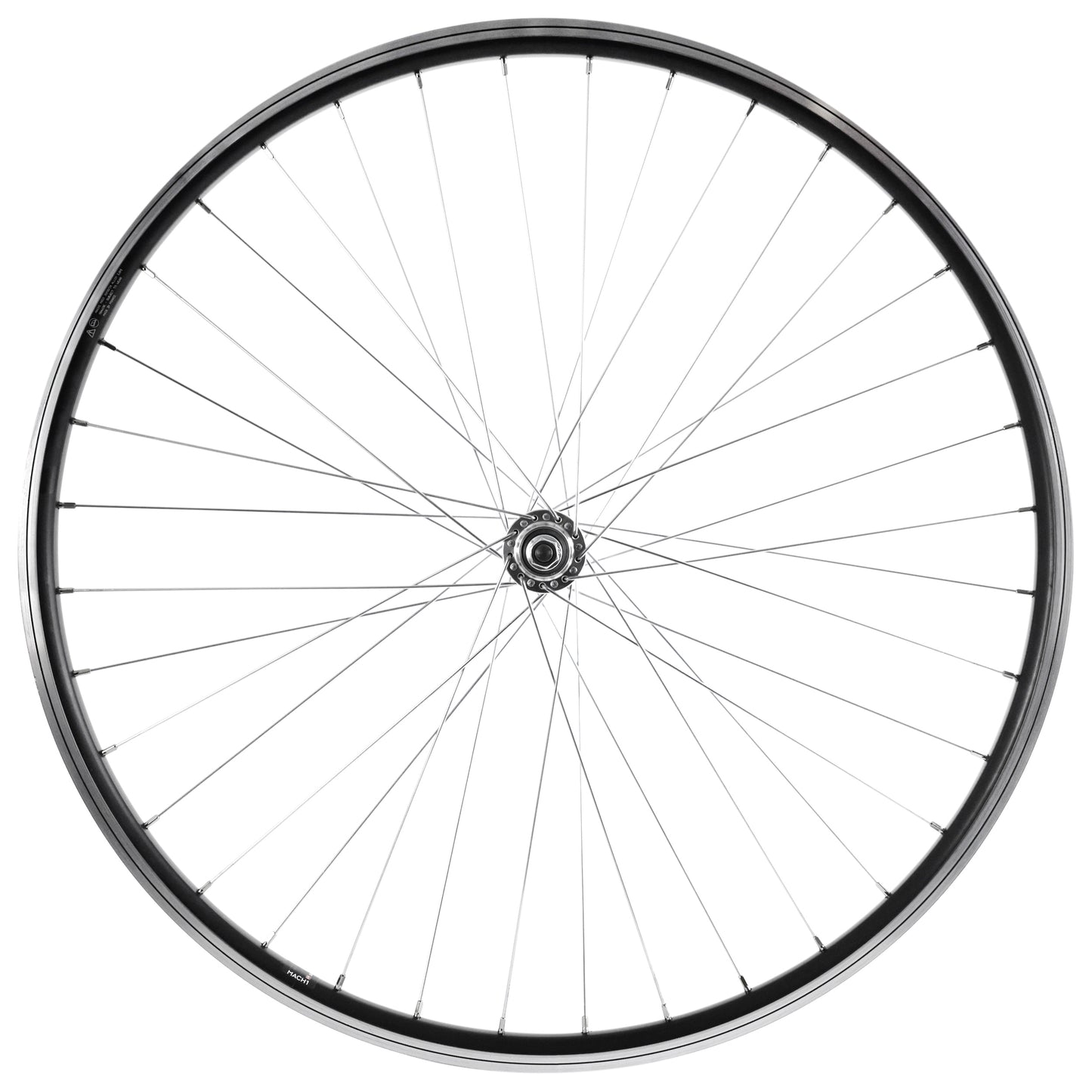 Wheel MTB Velox rim 27.5 ER10 front solid axle black