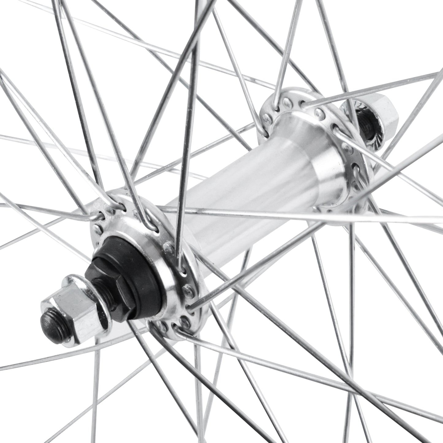 Wheel MTB Velox rim 27.5 ER10 front solid axle black