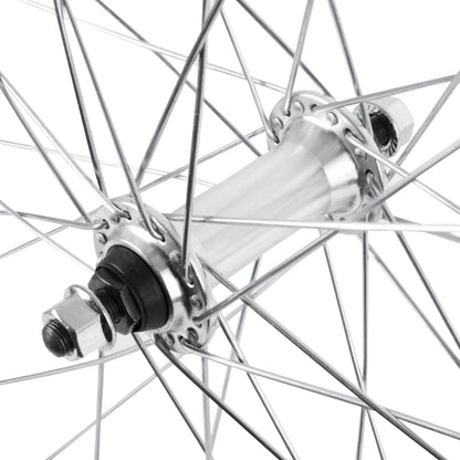 Wheel MTB Velox rim 27.5 ER10 front solid axle black
