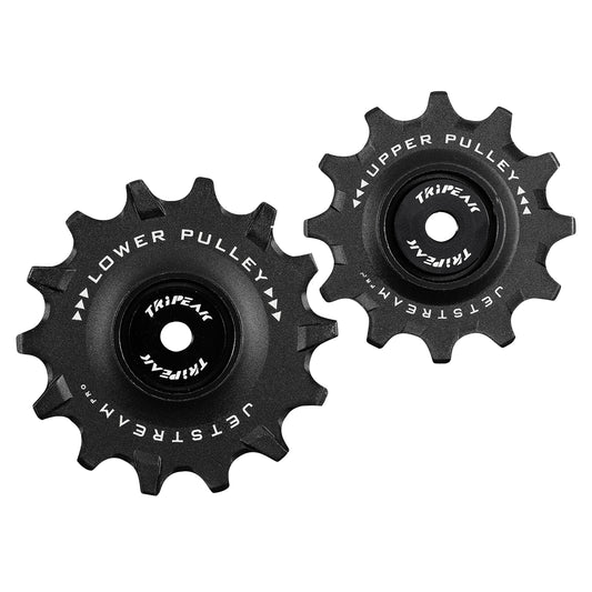 Tripeak 12-14T Ceramic Road Derailleur Pulley 11s. Shimano Dura-Ace R9100 - Ultegra R8000 - 105 R7000 Black